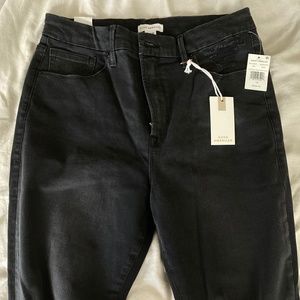 Good American Black Jeans - GOOD WAIST
